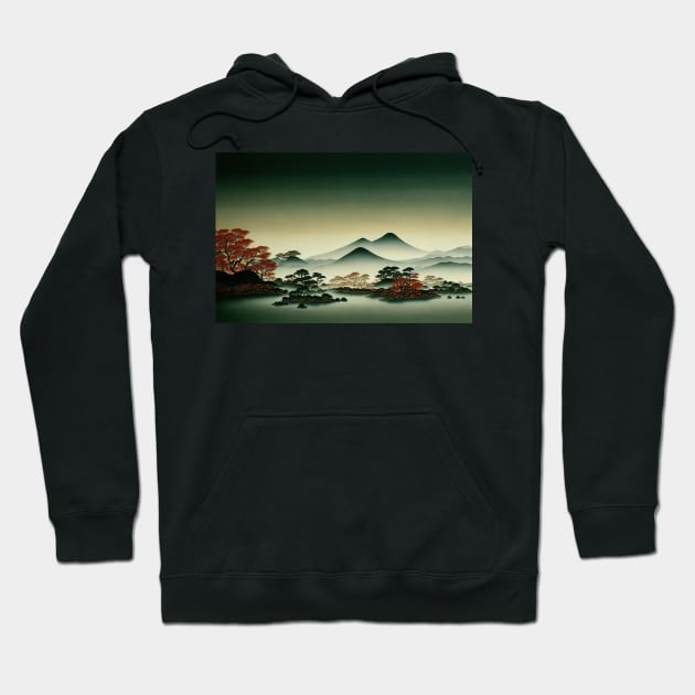 Japan landscape Hoodie by Imagier